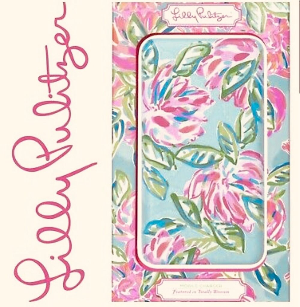 NIB❤️Lilly Pulitzer Printed Mobile Charger